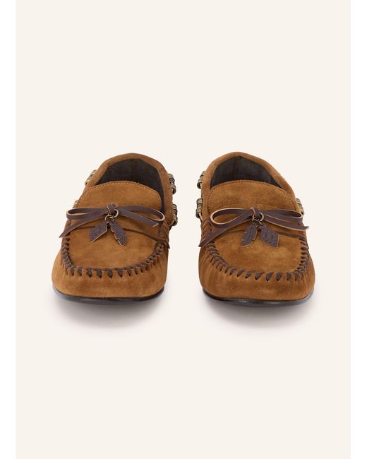 Ba&sh Brown Bootsschuhe CELODIE