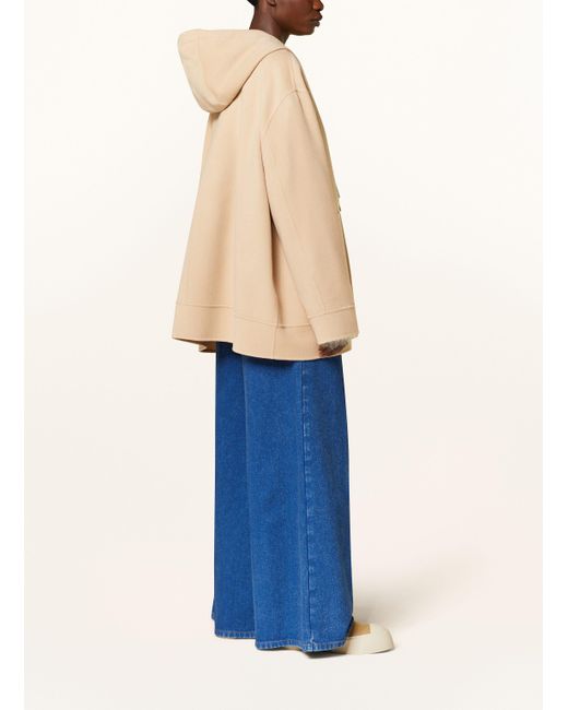 Marni Natural Oversized-Wollmantel