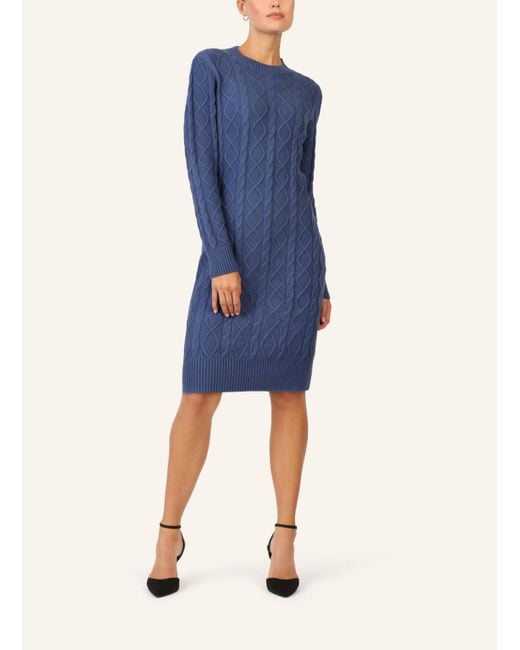 Apart Blue Strickkleid