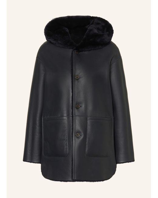 Arma Black Mantel AMBRA zum Wenden