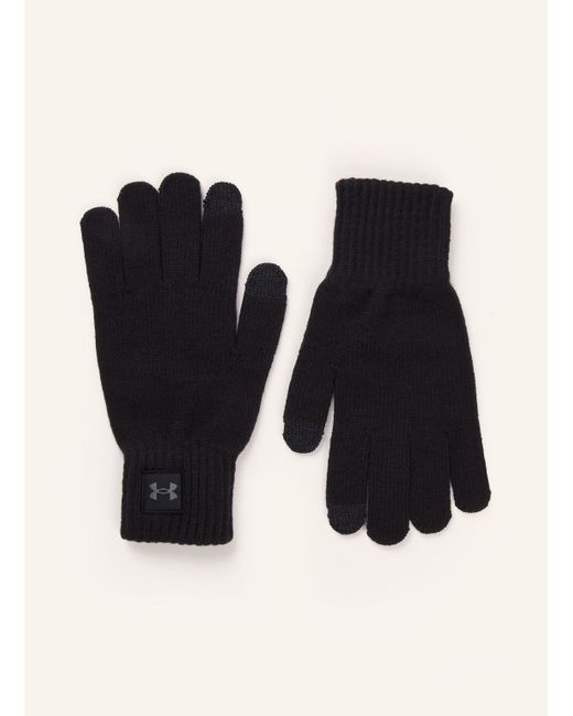 Under Armour Black Multifunktions-Handschuhe UA HALFTIME mit Touchscreen-Funktion