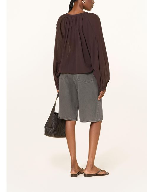 ARKET Brown Bluse