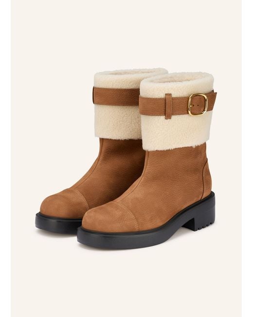 Giuseppe Zanotti Natural Boots GIANFRANCO