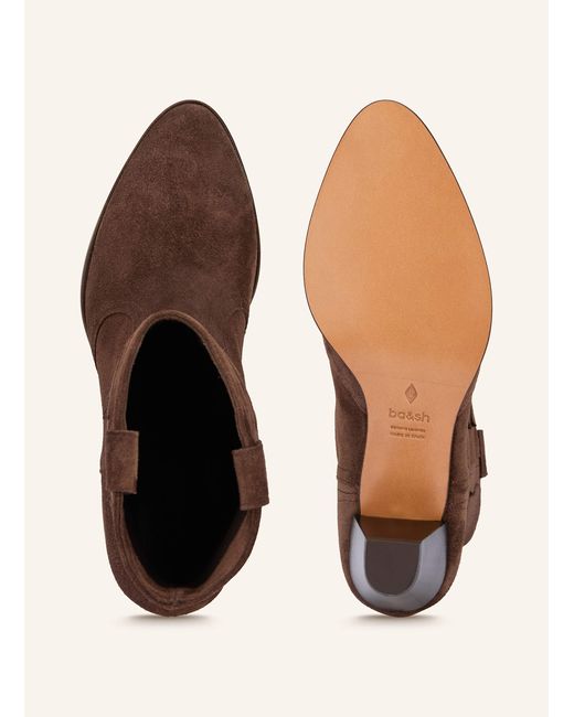 Ba&sh Brown Cowboy Boots NEW CASEY