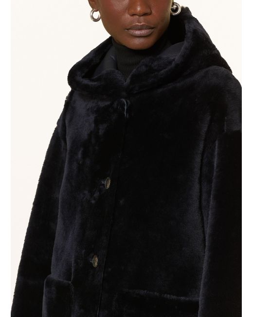 Arma Black Mantel AMBRA zum Wenden
