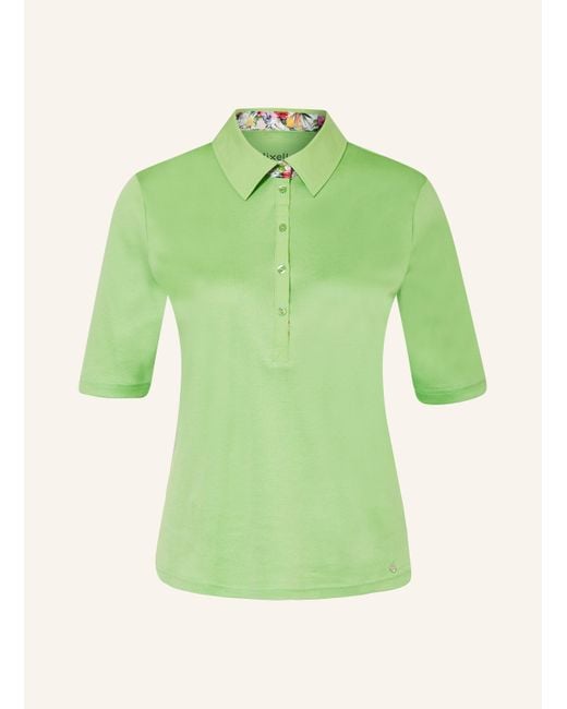 efixelle Green Jersey-Poloshirt