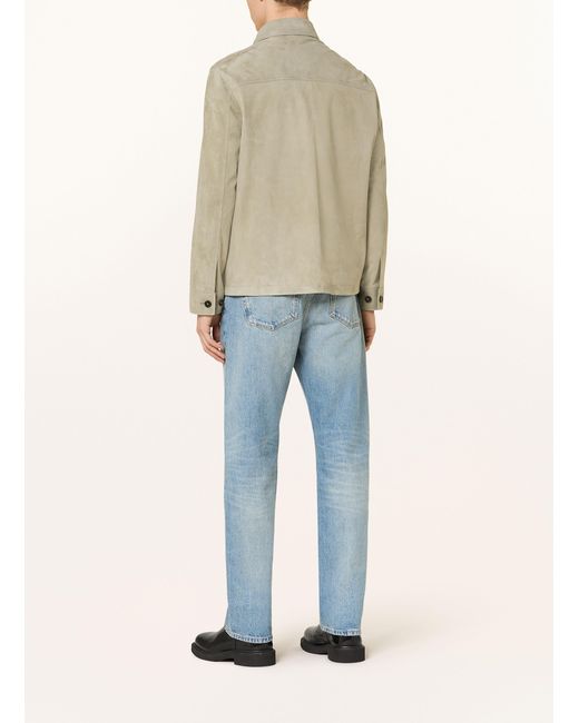 Arma Leder-Overjacket MEX in Natural für Herren