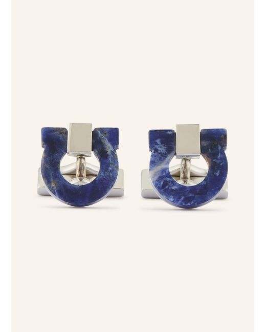 Ferragamo Manschettenknöpfe in Blue für Herren
