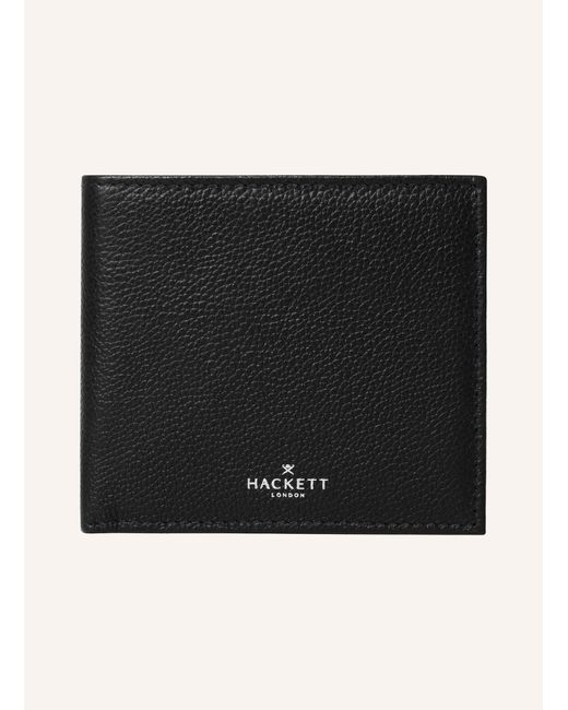 Hackett Sack/Beutel LUXE BILLFOLD in Black für Herren