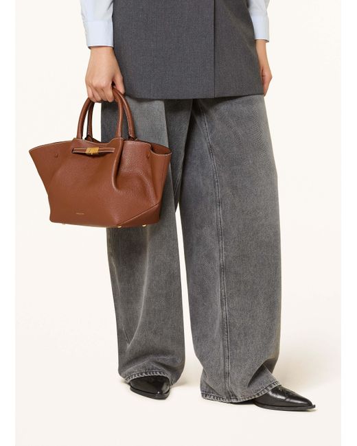 DeMellier London Brown Handtasche MIDI NEW YORK