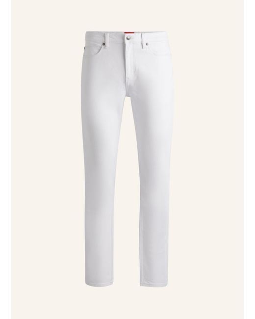 HUGO Jeans 708 Slim Fit in White für Herren