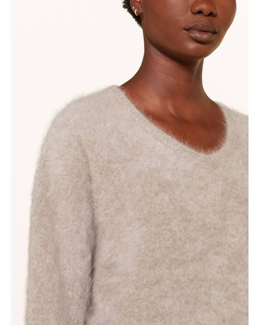 Soft Goat Natural Cashmere-Pullover