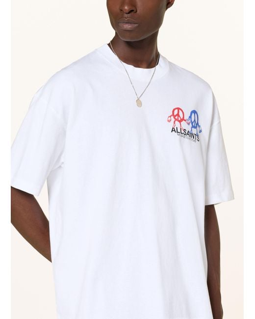 AllSaints T-Shirt in White für Herren
