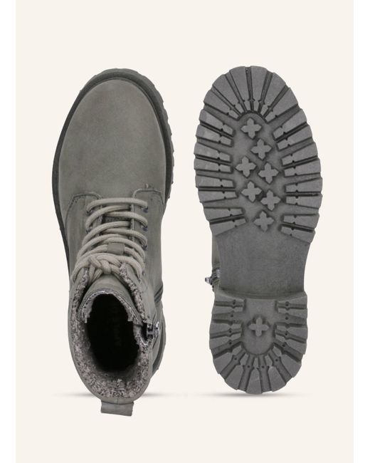 Apple Of Eden Black Schnürstiefeletten