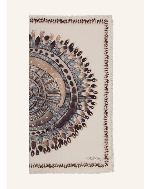 Hemisphere Natural Tuch mit Cashmere
