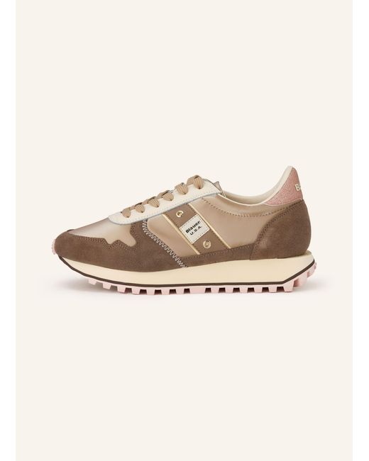 Blauer Natural Sneaker MILLEN