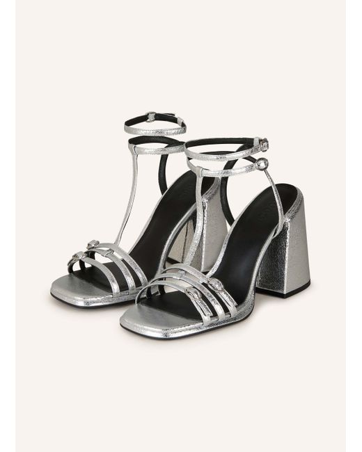 HUGO Metallic Sandaletten KIORA