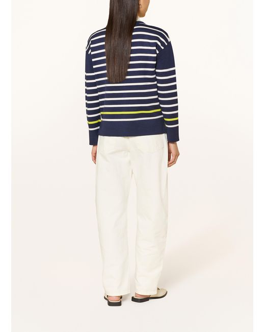 Cartoon Blue Pullover