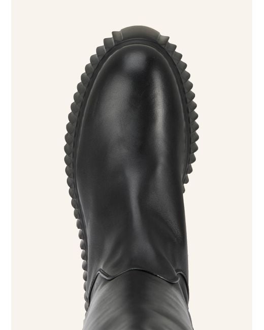 Agl Attilio Giusti Leombruni Black Plateau-Stiefel GLORIA