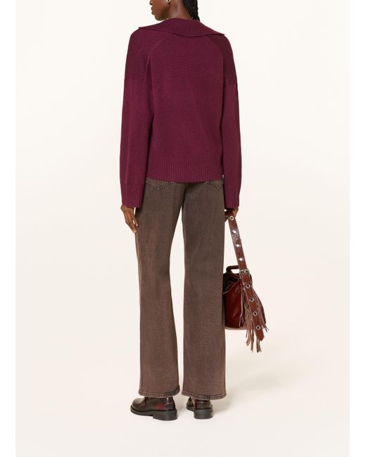 Maje Purple Pullover