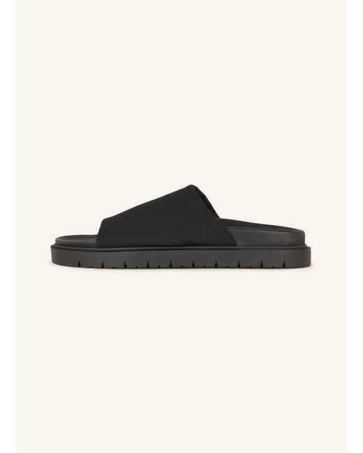 COPENHAGEN Black Pantoletten CPH771