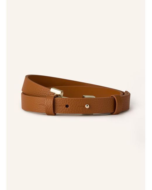 Reiss Brown Ledergürtel