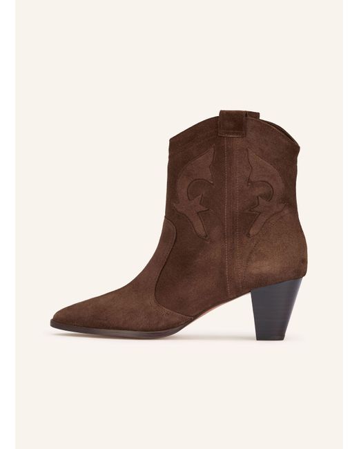 Ba&sh Brown Cowboy Boots NEW CASEY