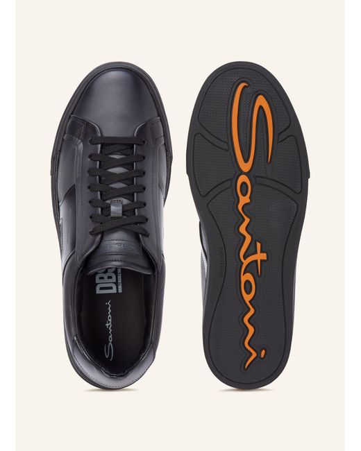 Santoni Sneaker in Black für Herren