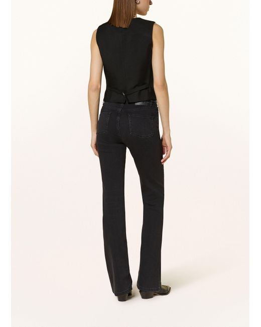 Weekend by Maxmara Black Blazerweste PACE mit Leinen