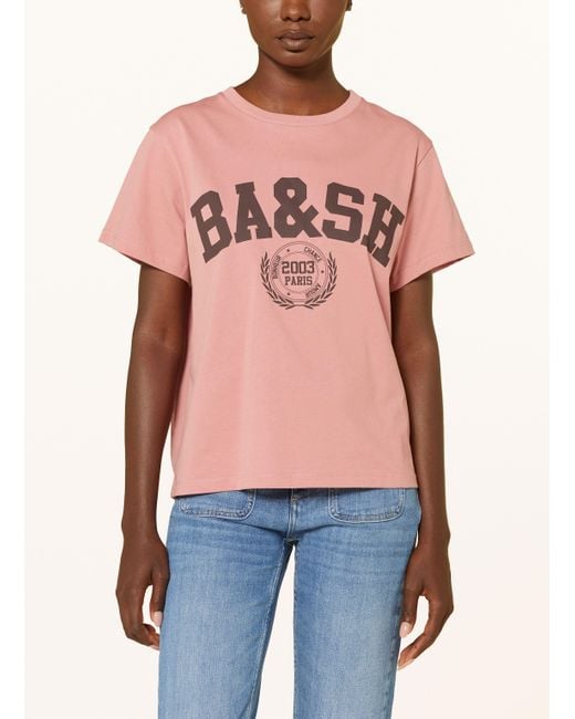 Ba&sh Pink T-Shirt IONI