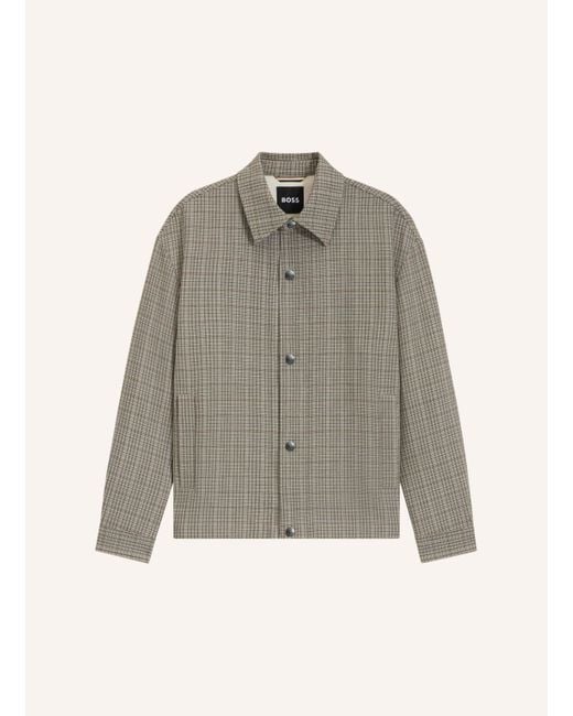 Boss Blazer C-CRAIG-COACH-253 Relaxed Fit in Gray für Herren