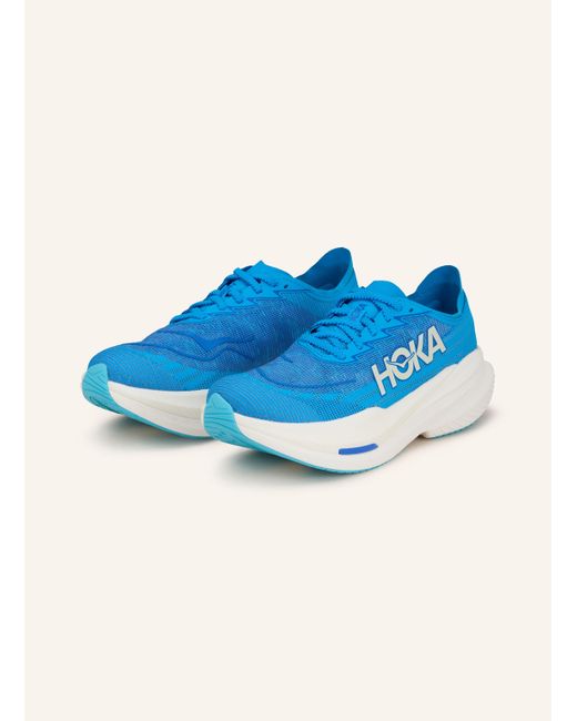 Hoka One One Laufschuhe MACH X2 in Blue für Herren