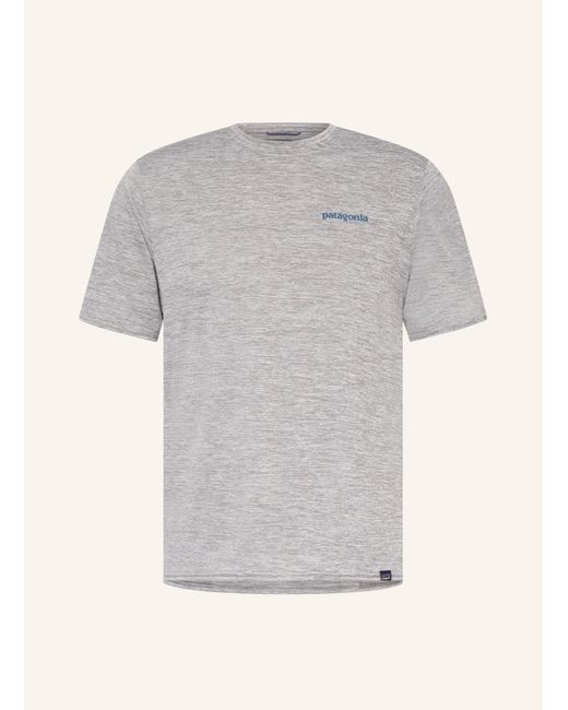 Patagonia T-Shirt CAPILENE® COOL in Gray für Herren