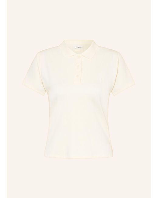 Ba&sh Natural Piqué-Poloshirt