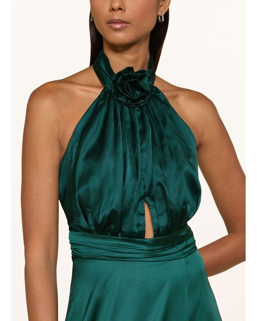 Apart Green Abendkleid mit Cut-out