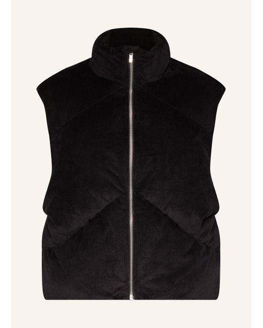 ROUGH Cordweste in Black für Herren
