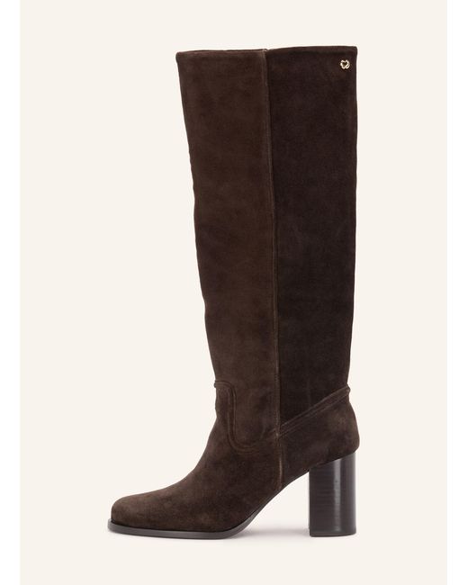 Maje Brown Stiefel