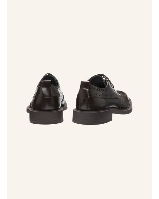 HUGO Business-Schnürschuh LYSANDER_DERB_BOBR in Multicolor für Herren