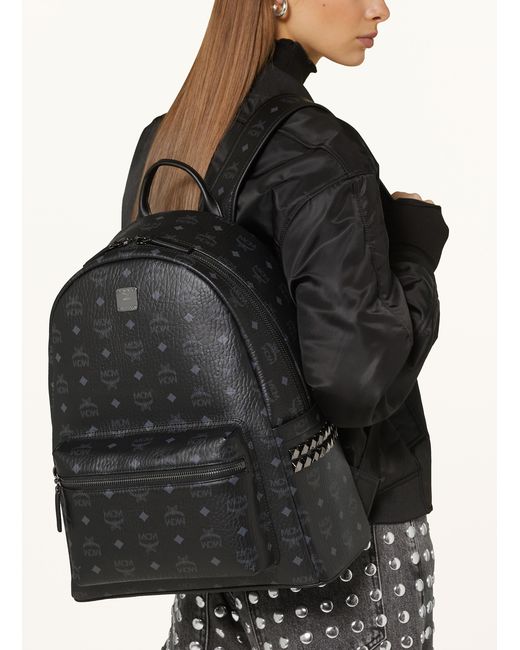 MCM Black Rucksack STARK VI