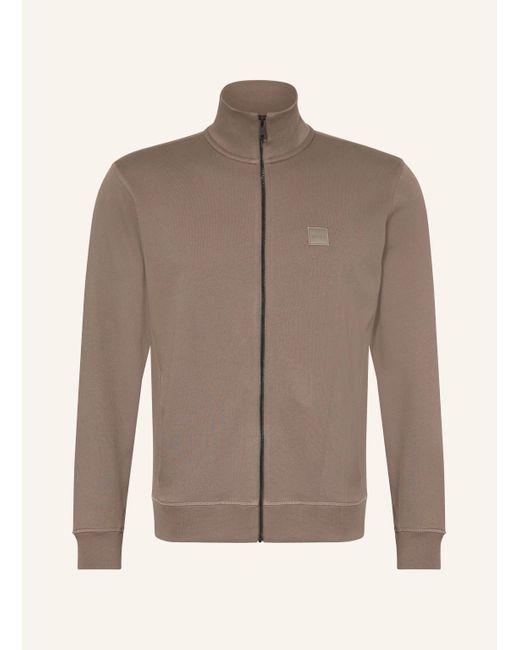 Boss Sweatjacke ZESTART in Brown für Herren