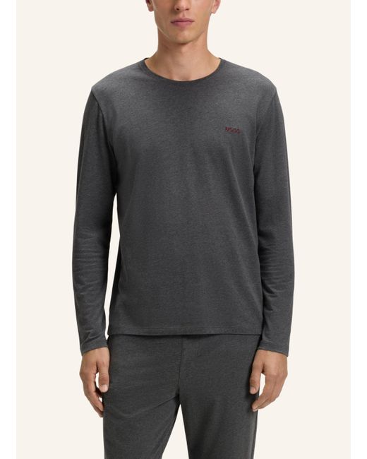 Boss Schlafshirt MIX&MATCH in Black für Herren