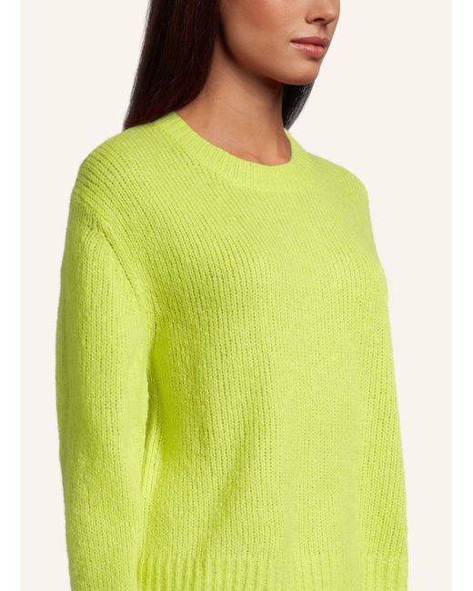 Princess Goes Hollywood Yellow Pullover mit Merinowolle