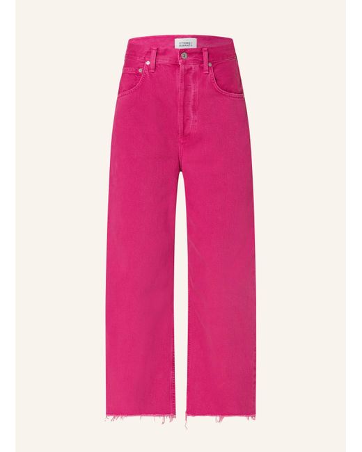 Citizens of Humanity Pink Jeans-Culotte AYLA