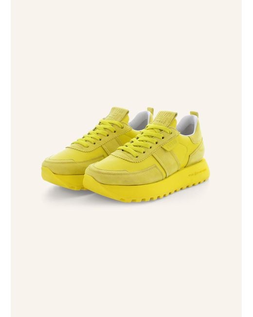 Kennel & Schmenger Yellow Sneaker TONIC
