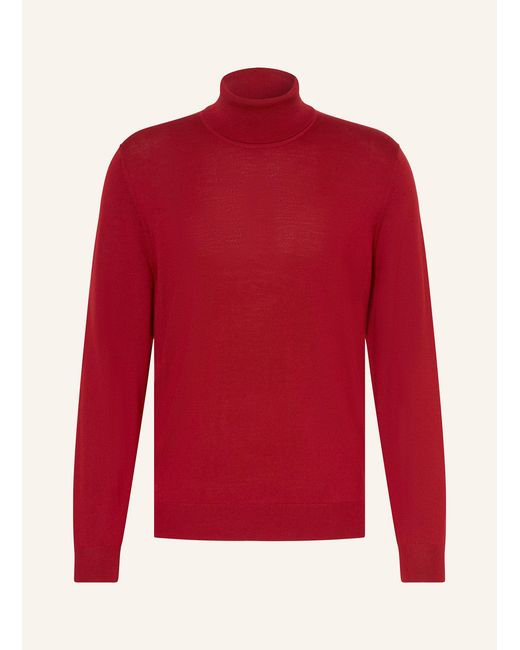 Olymp Rollkragenpullover in Red für Herren