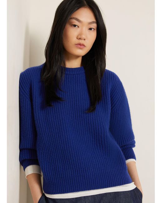 Jil Sander Blue Pullover