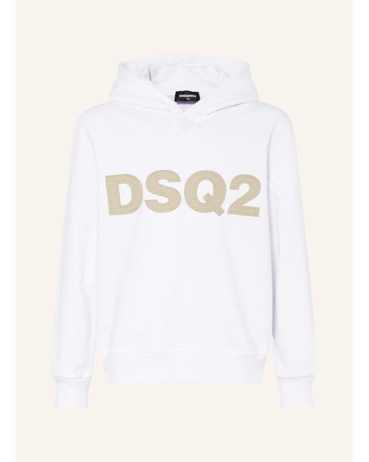 DSquared² Hoodie in White für Herren