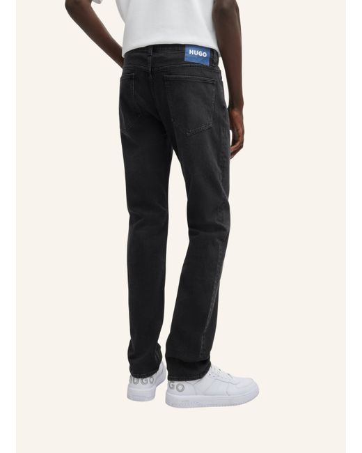 HUGO Jeans ASH Slim Fit in Black für Herren