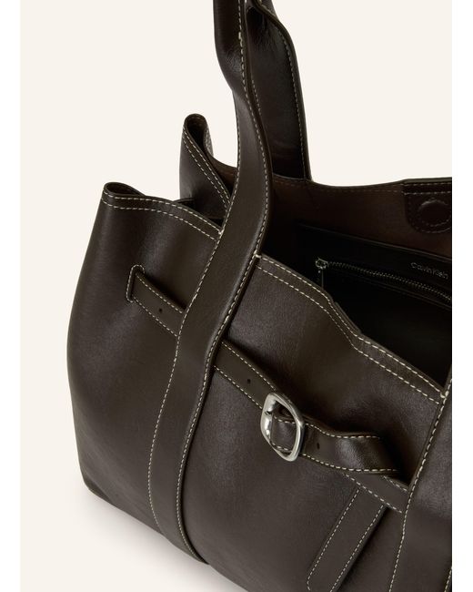 Calvin Klein Black Shopper