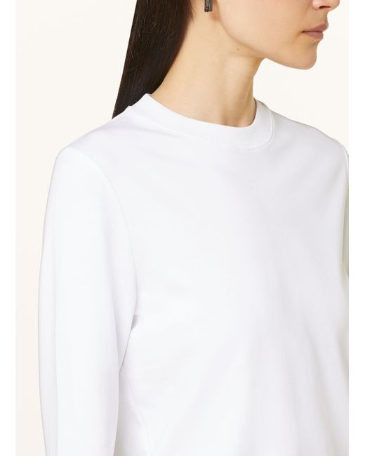 COS White Cropped-Shirt